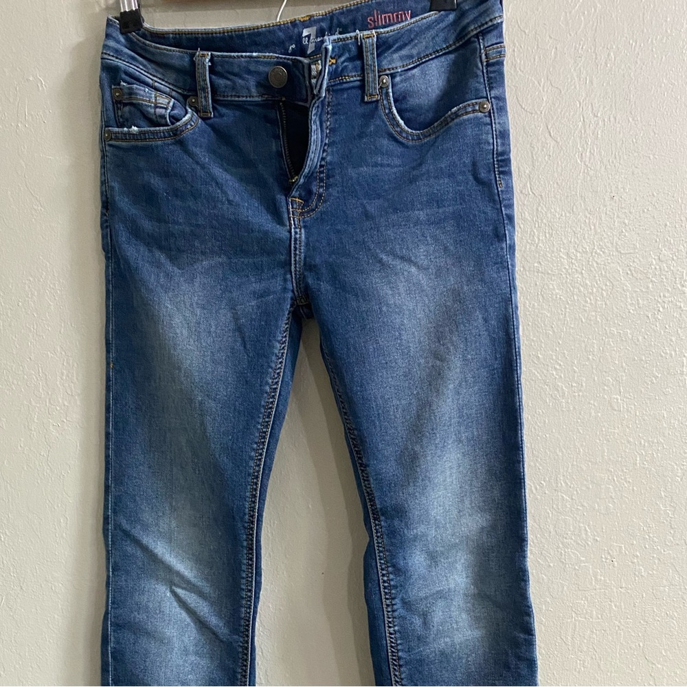 Youth medium wash 7 for all mankind jeans